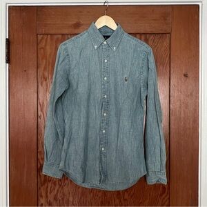 Ralph Lauren Blue Label heritage chambray button down